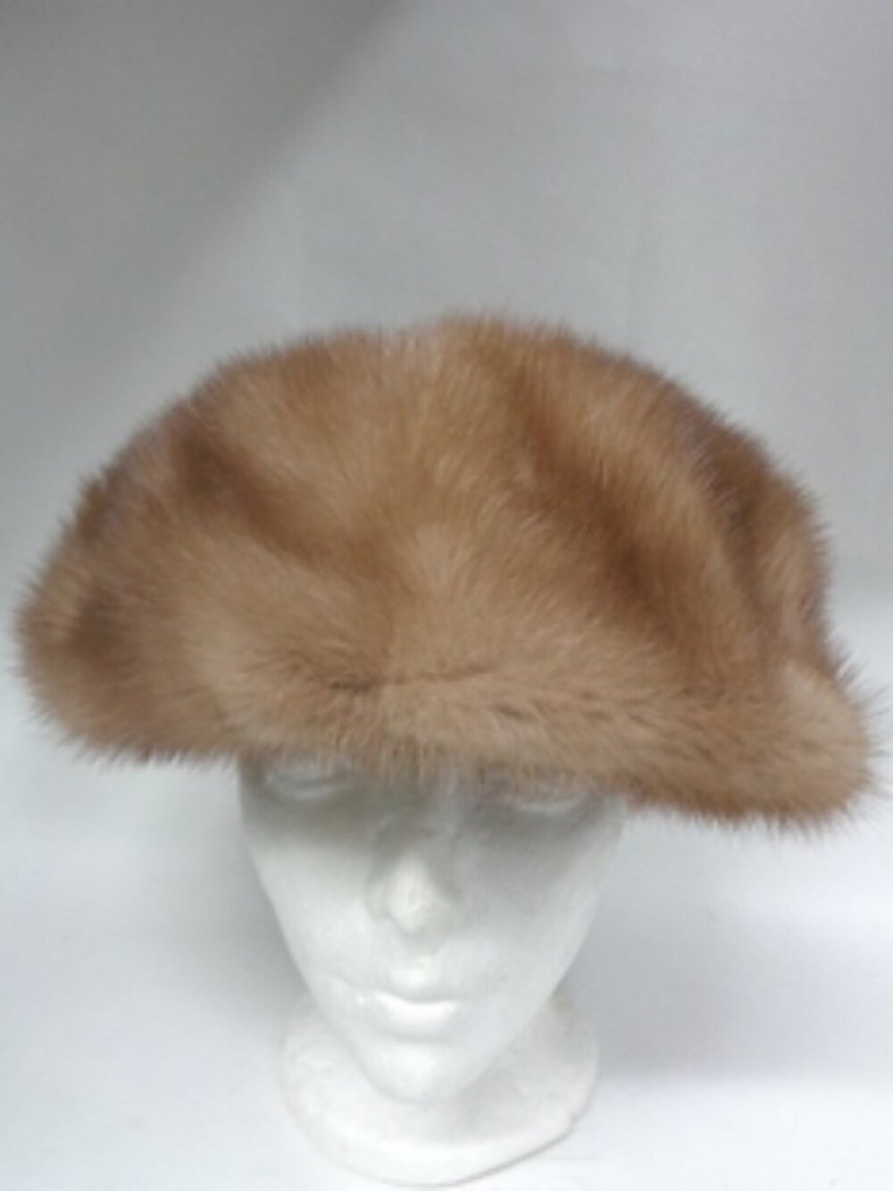 MINT CANADIAN PASTEL MINK FUR HAT CAP WOMEN WOMAN SIZE ALL